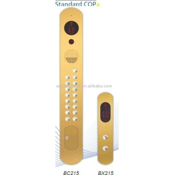 Panneau de commande de voiture d&#39;ascenseur, COP standard